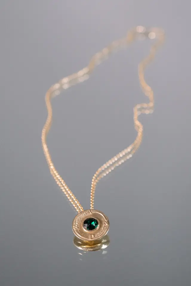 Collar Boussole Oro