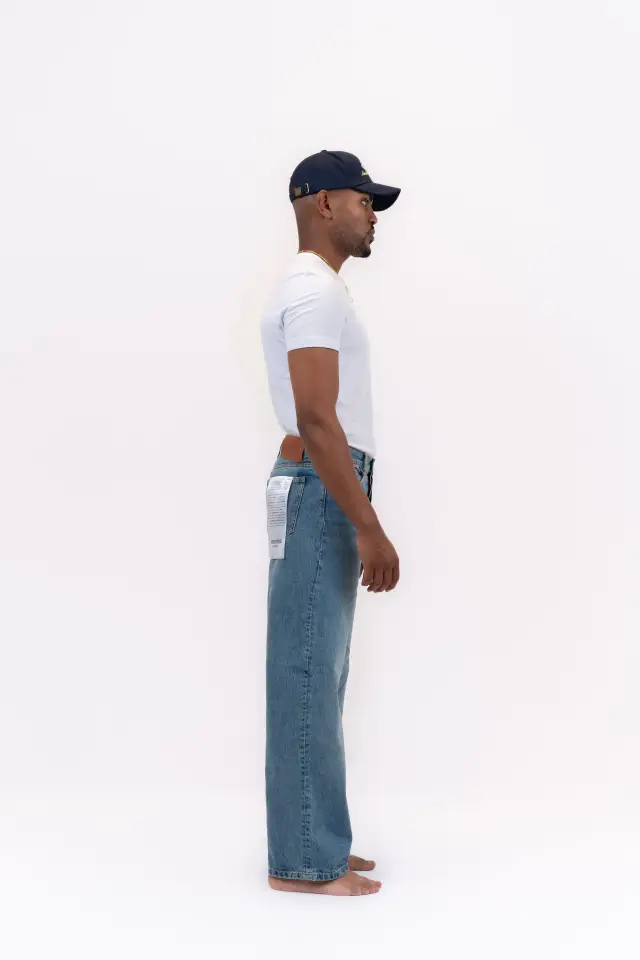 JEANS ESSENCE VINTAGE BLUE MAN
