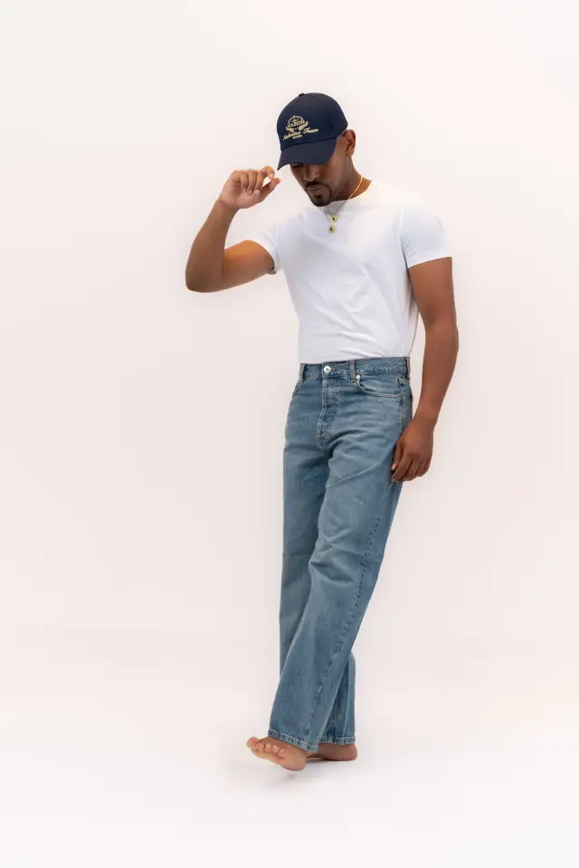 JEANS ESSENCE VINTAGE BLUE MAN