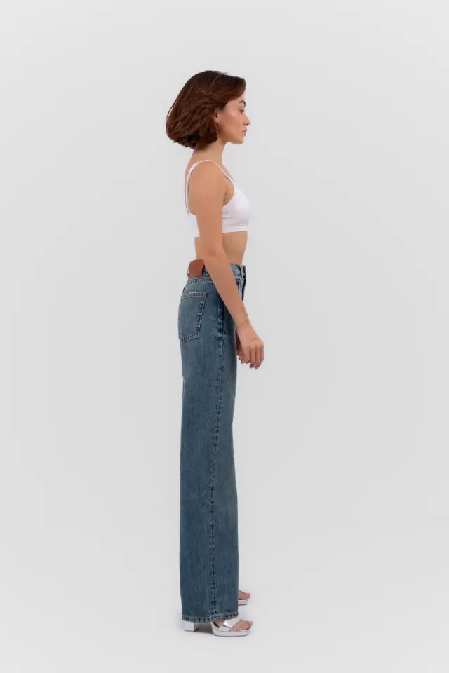 JEANS AUBE STONE BLUE