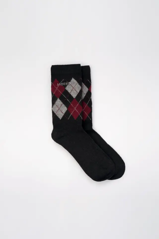 SOCK DIAMOND BLACK