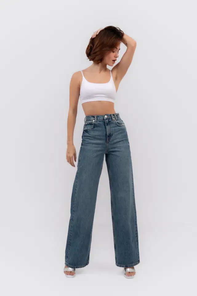 JEANS AUBE STONE BLUE