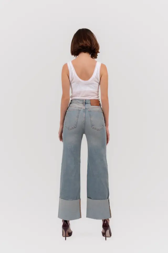 JEANS SIXTY TURN-UP VINTAGE BLUE