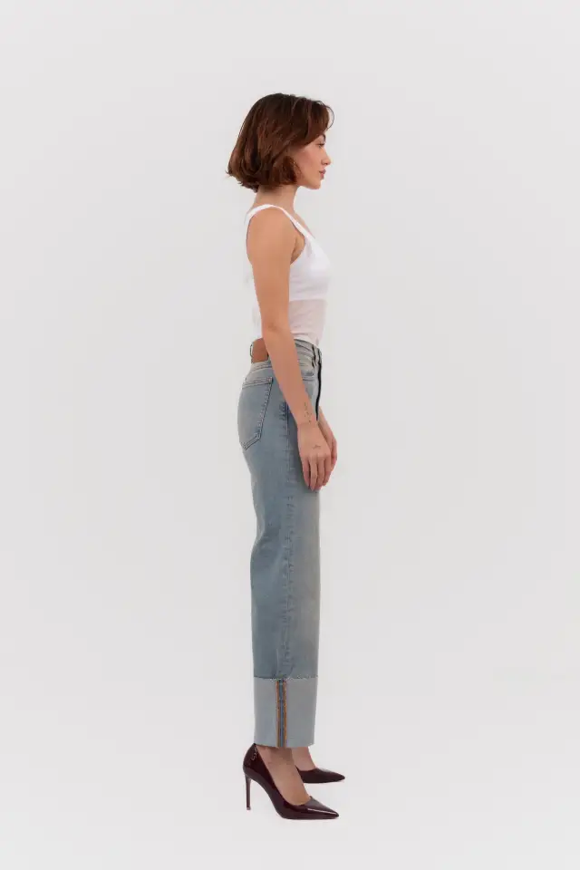 JEANS SIXTY TURN-UP VINTAGE BLUE