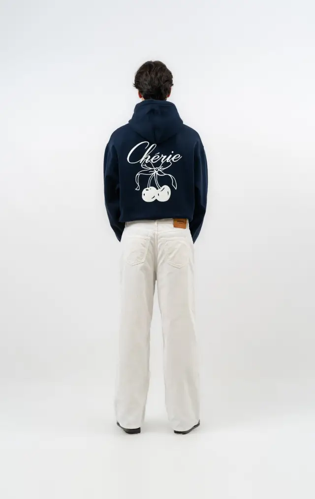 JEANS SAGESSE CORD OFF-WHITE