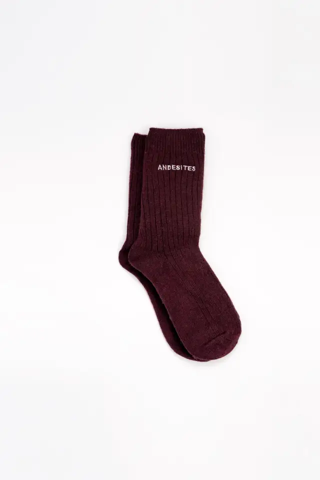SOCK BURGUNDY