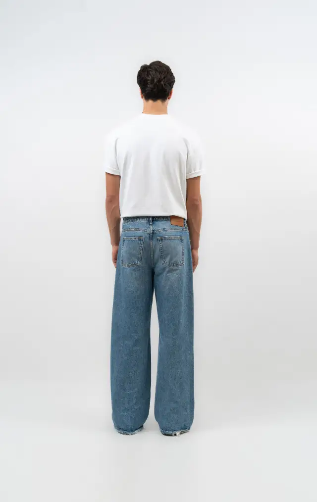 JEANS AUBE STONE BLUE
