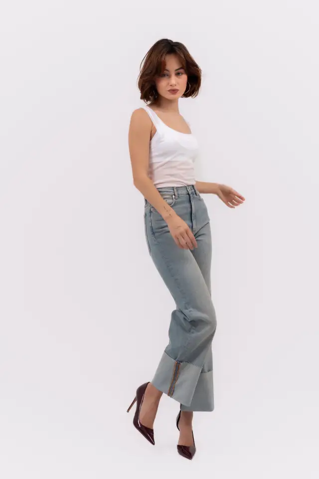 JEANS SIXTY TURN-UP VINTAGE BLUE