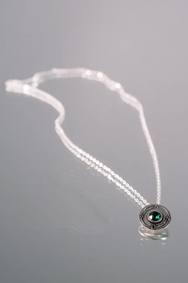 Collar boussole Plata